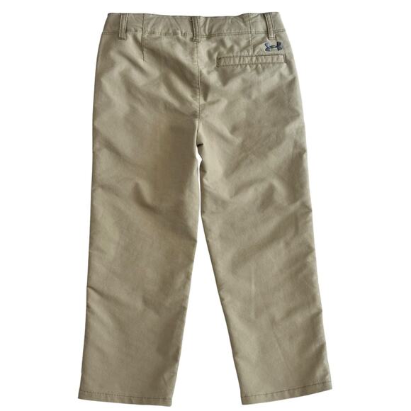 UNDER ARMOUR Boys Matchplay Khaki Pants Size 4 - Picture 4 of 6